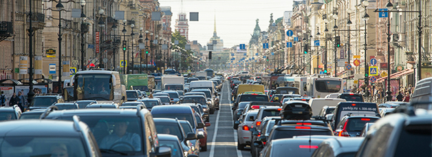 Шоссе Санкт-Петербург, уличный шум от дороги